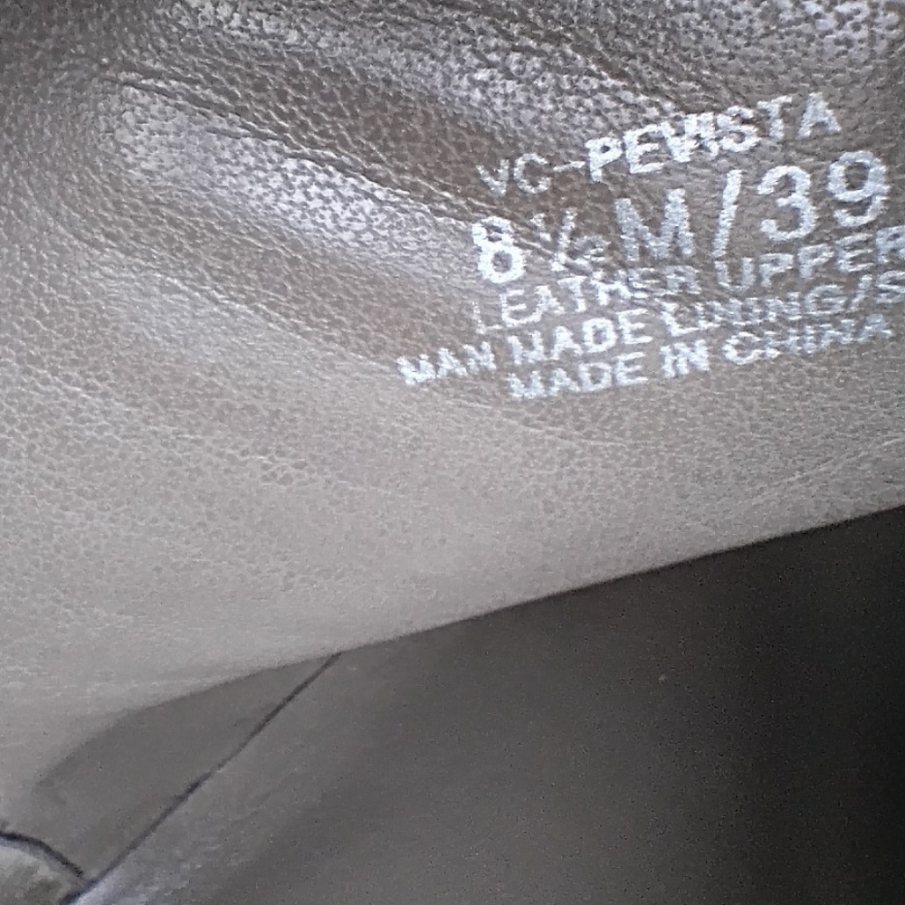 Vince Camuto Pevista  Taupe Booties - Picture 4 of 5